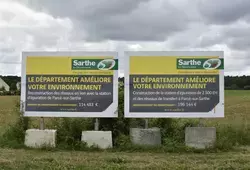 La station d'épuration de Parcé-sur-Sarthe