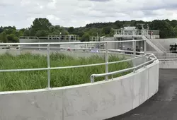 La station d'épuration de Parcé-sur-Sarthe