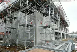 Inauguration de la demi-pension du collège Maroc-Huchepie et visite des travaux