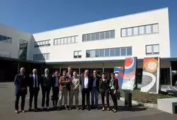 Le Mans : inauguration du collège Pierre-Gilles de Gennes