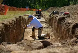 Archéologie à l'Épau