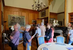 Visite de l'abbaye de la Couture en images
