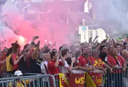 Les supporters en liesse