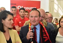 Emmanuel Franco a félicité les joueurs au nom du Département