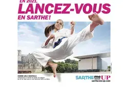 Visuels des ambassadeurs "Lancez-vous en Sarthe !"