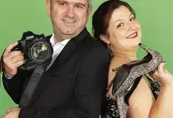 Chloé Bergerat et David Piolé