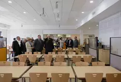 Le collège Henri Lefeuvre d'Arnage inauguré