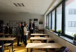 Le collège Henri Lefeuvre d'Arnage inauguré