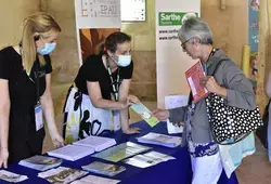 Des stands pour échanger avec les services sur l'action du Département