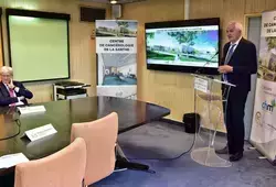 Présentation du futur centre de cancérologie de la Sarthe