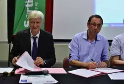 Le Contrat Territoires Innovants avec le Gesnois Bilurien a été signé à Saint-Mars-la-Brière