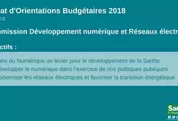 COMMISSION DÉVELOPPEMENT NUMÉRIQUE ET RÉSEAUX ÉLECTRIQUES