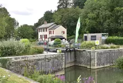 L'exposition photos à l'écluse de Solesmes/Juigné-sur-Sarthe