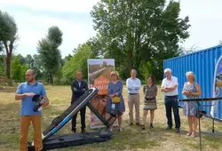 Une activité inédite en Sarthe : le surf électrique en rivière !