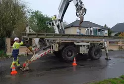 Le chantier d'enfouissement de Saint-Ouen-en-Belin en images