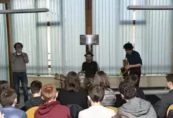 Le trio Zounds ! en concert