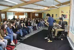 Le trio Zounds ! en concert