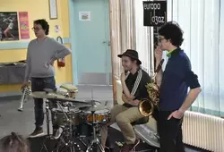 Le trio Zounds ! en concert