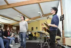 Le trio Zounds ! en concert