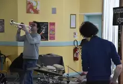 Le trio Zounds ! en concert