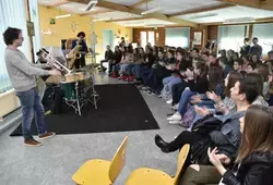 Le trio Zounds ! en concert