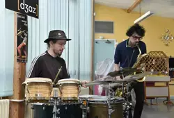 Le trio Zounds ! en concert