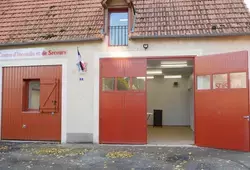 Le centre de secours de Vallon-sur-Gée agrandi (c) SDIS