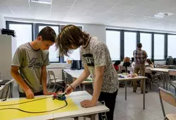 L'inauguration et le collège en images