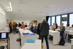 L'inauguration et le collège en images