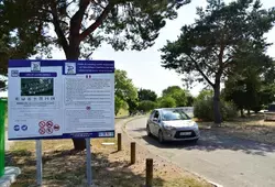 L'inauguration de l'aire de camping-car de Luché-Pringé