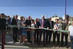 L'inauguration du rond-point de la Hutte en images