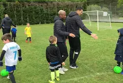 Rencontre entre de jeunes sarthois et les joueurs du Mans FC