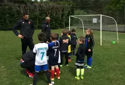 Rencontre entre de jeunes sarthois et les joueurs du Mans FC
