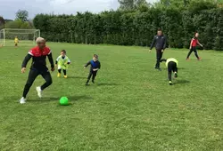 Rencontre entre de jeunes sarthois et les joueurs du Mans FC