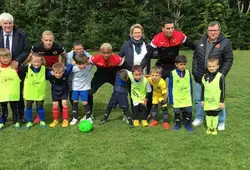 Rencontre entre de jeunes sarthois et les joueurs du Mans FC