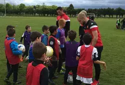 Rencontre entre de jeunes sarthois et les joueurs du Mans FC
