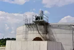 Visite de l'unité de méthanisation de Mézières-sur-Ponthouin