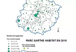 Le Parc Sarthe Habitat en 2018