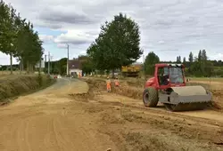 À  Parence, un chantier mené au grand galop !