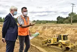 À  Parence, un chantier mené au grand galop !