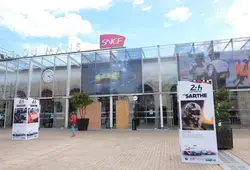 Expositions 24 Heures du Mans à la gare 2021