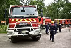 Feux de forêts : les sapeurs-pompiers mobilisés