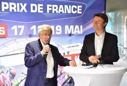 Claude Michy, promoteur de la course