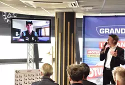 Fabio Quartararo a livré ses impression en visioconférence