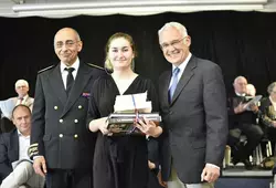 1er prix collège remis à Mathilde Pincon (Vauguyon)