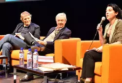 Daniel Pennac, Antoine Gallimard et l'universitaire Nathalie Prince
