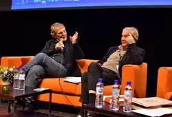 Daniel Pennac et Antoine Gallimard