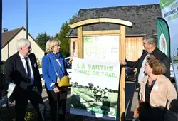 Inauguration des premiers itinéraires de Trail permanents au départ de Challes