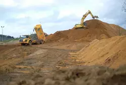 Le circuit des 24H du Mans en travaux 