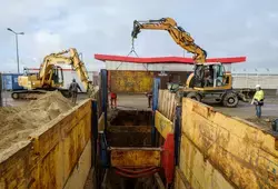 Le circuit des 24H du Mans en travaux 